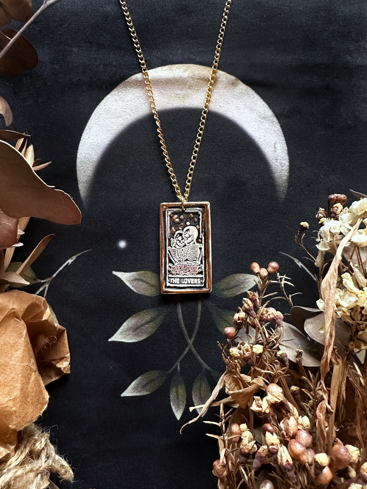 The Lovers VI (Tarot) Amulet Necklace | Jewelry | Wiccan Center