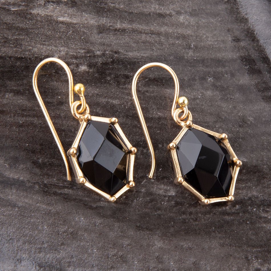 Lucky 7's Earrings - Onyx | Earrings | Wiccan Center
