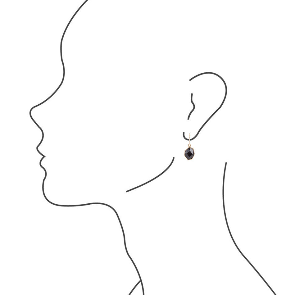 Lucky 7's Earrings - Onyx | Earrings | Wiccan Center