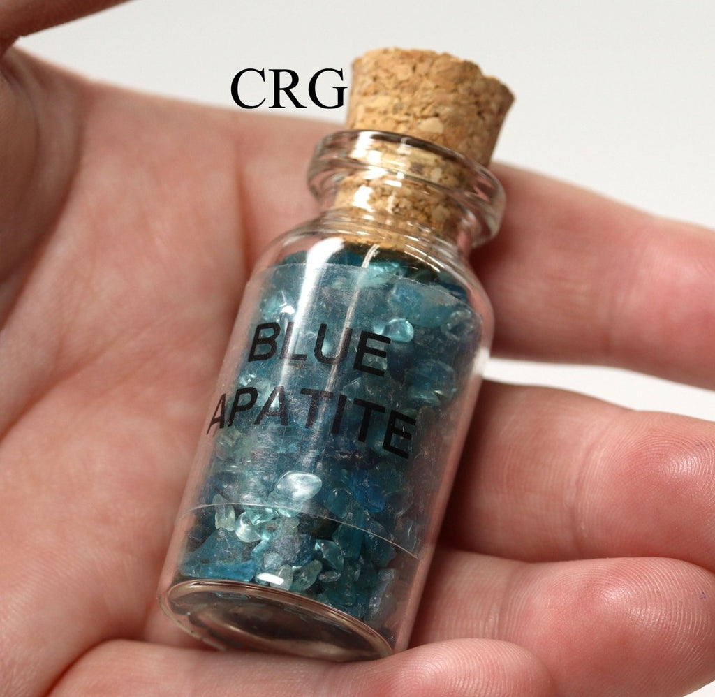 LUCKY SET - Assorted Gemstone Chip Bottles / 15 PC