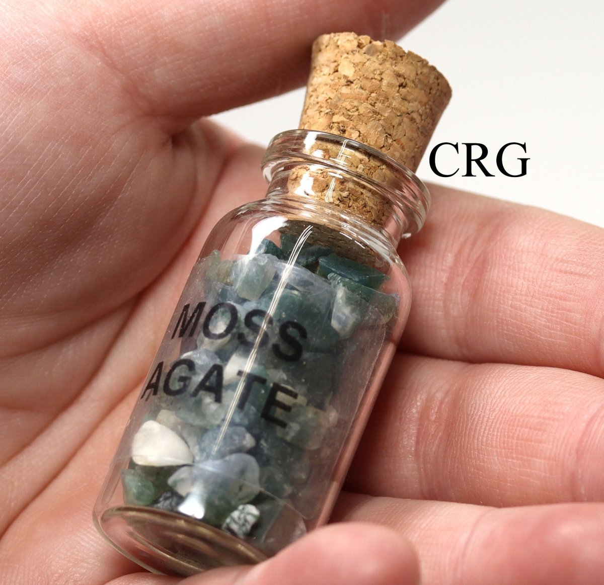 LUCKY SET - Assorted Gemstone Chip Bottles / 15 PC