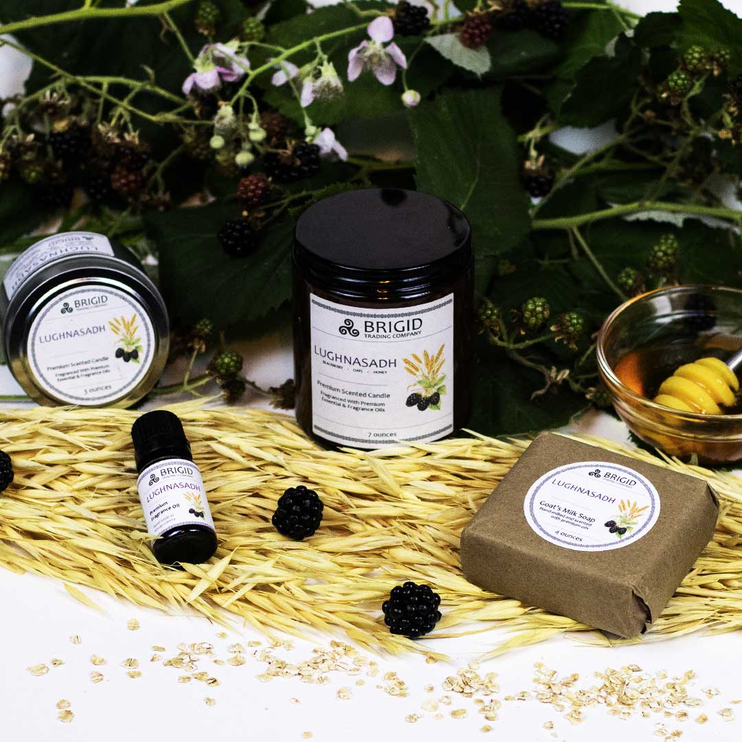 Lughnasadh Natural Fragrance Roller - Blackberry Oats & Honey | perfume | Wiccan Center