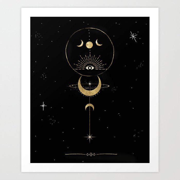 Lunar Eclipse Art Print