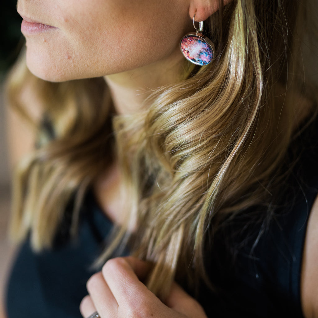 Interchangeable Nebula Earrings | Earrings | Wiccan Center