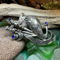 Bagpipes Crystal Brooch | Brooch | Wiccan Center