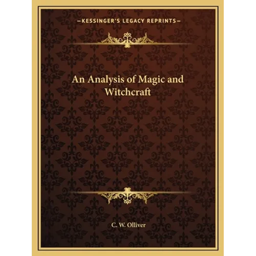 An Analysis of Magic and Witchcraft - Paperback | Books | Wiccan Center