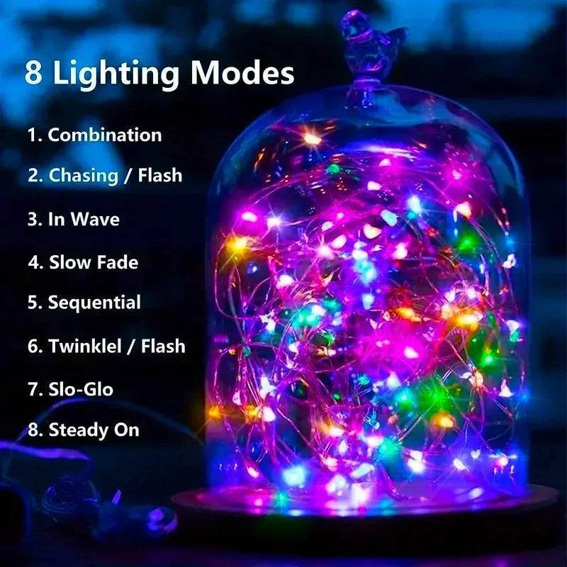 Solar Fairy String Lights Outdoor Waterproof | Solar Fairy String Lights | Wiccan Center