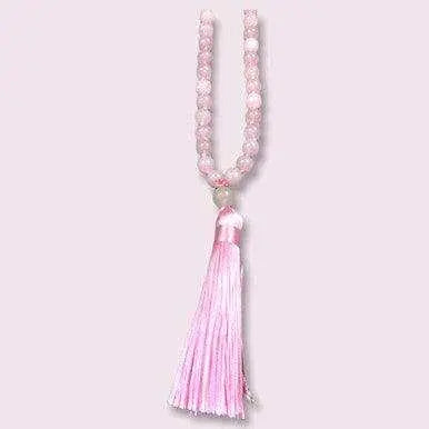 Mala Necklace: Rose Quartz | Chains and Necklaces | Wiccan Center