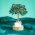 Malachite Anxiety Tree Lamp | Night Light | Wiccan Center