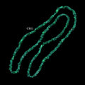Malachite Inspired Strand Chip Necklace (32 Inches) (1 Piece)