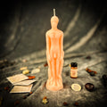 Male Figural Candle Spell Kit - Sympathetic Magic & Personal Power | Candle Spell Kit | Wiccan Center