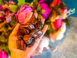 Large Red Tigers Eye TUMBLED Stone, 1 Lb Bulk Bag, Wholesale Crystals | | Wiccan Center