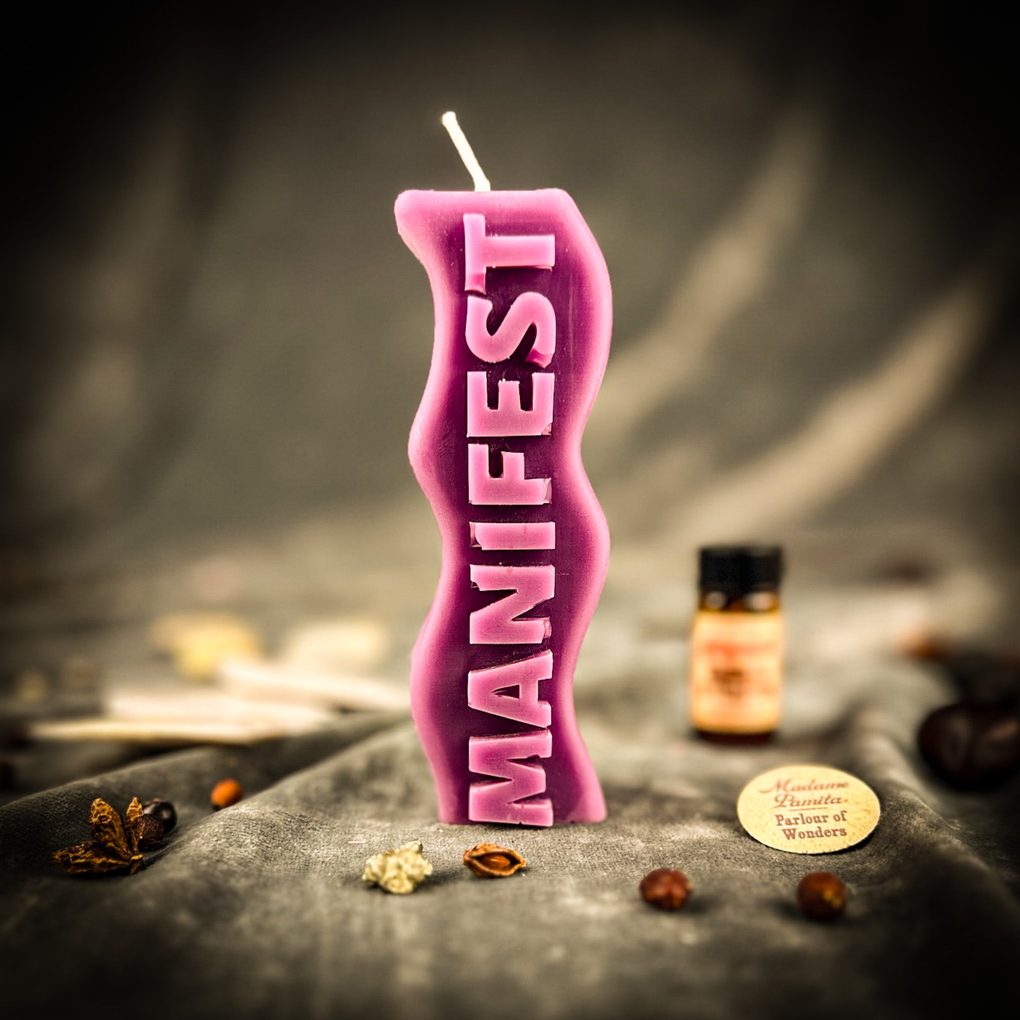 Manifest Like a Boss Candle Spell Kit - Goal Setting & Abundance Magic | Candle Spell Kit | Wiccan Center
