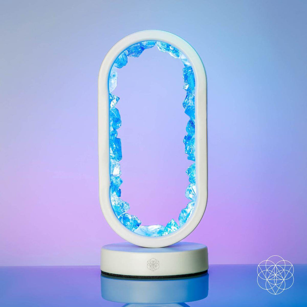 Manifest Success - Clear Quartz Lamp of Achievement | Night Light | Wiccan Center