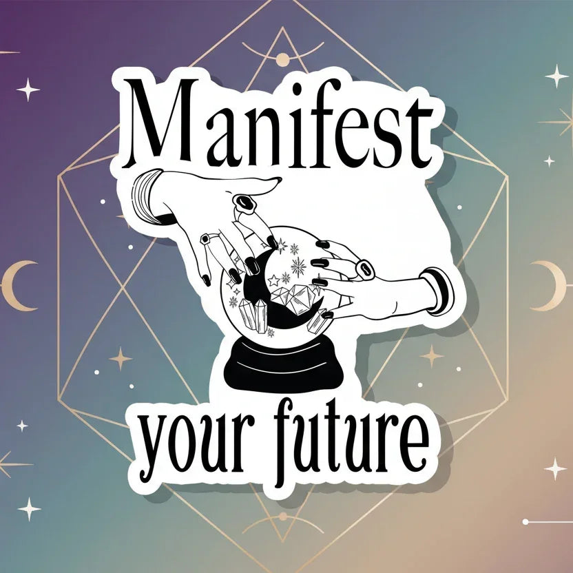 Manifest Your Future Vinyl Sticker