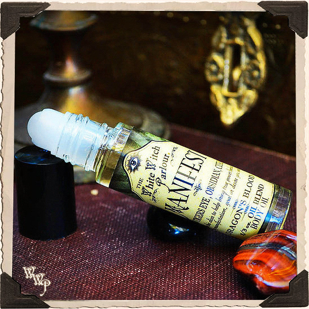 MANIFEST Elixir 1/3oz. BODY OIL Rollon. For Abundance, Attraction & Positivity. | aromatherapy, perfume, oils | Wiccan Center