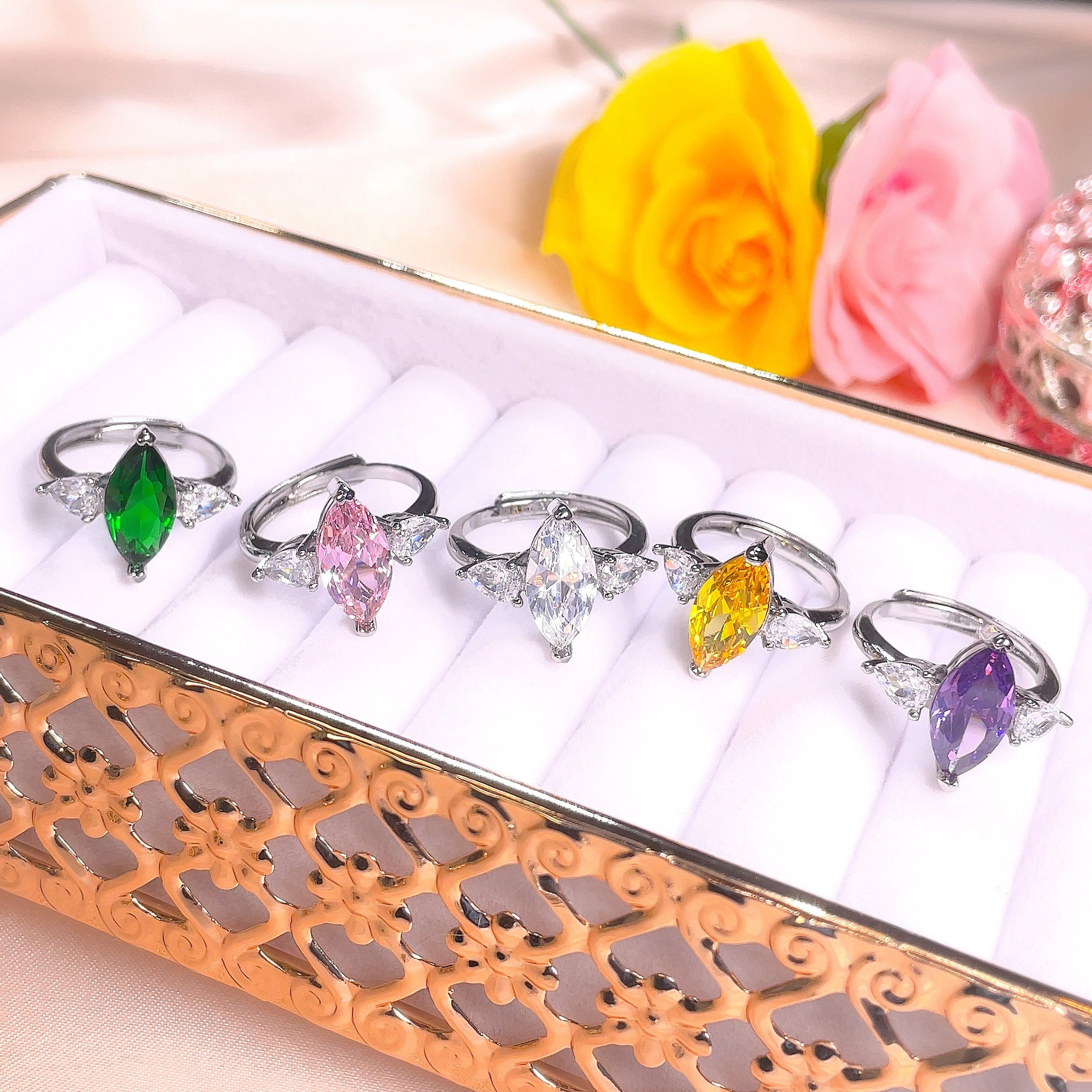 Allure Marquise Birthstone Ring | | Wiccan Center