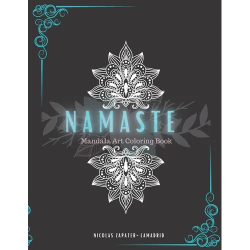 Namaste: Mandala Art Coloring Book - Paperback | Books | Wiccan Center