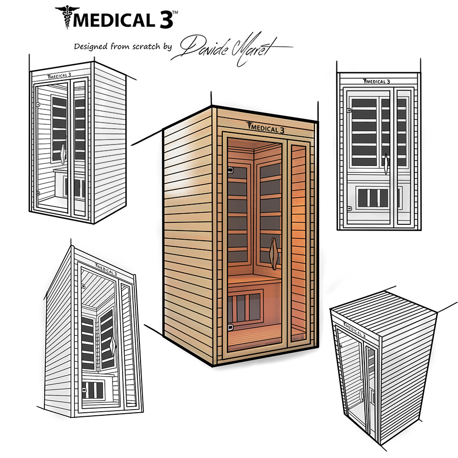 Personal Home Infrared Full Spectrum Sauna | Medical 3™ | Saunas | Wiccan Center