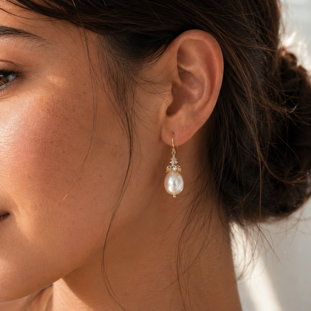 Melissa Baroque Pearl Sparkle Earrings