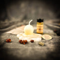 Melting Snowman Cleansing Candle Spell Kit - Release & Transformation Magic | Candle Spell Kit | Wiccan Center