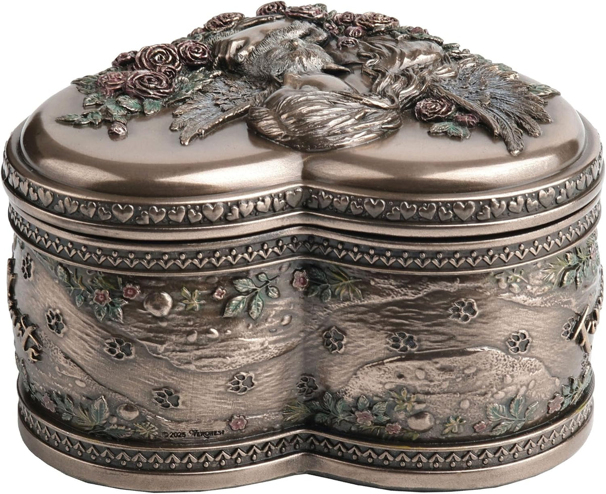 Forever In Our Hearts Cat Memorial Trinket Box