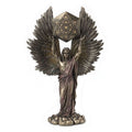 Metatron with Geometric Cube Figurine