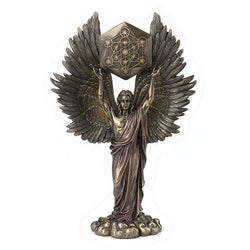 Metatron with Geometric Cube Figurine | Angel Gifts | Wiccan Center