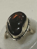 Mexican Fire Opal Ring Size 7 "Eye of Fire" | Rings | Wiccan Center