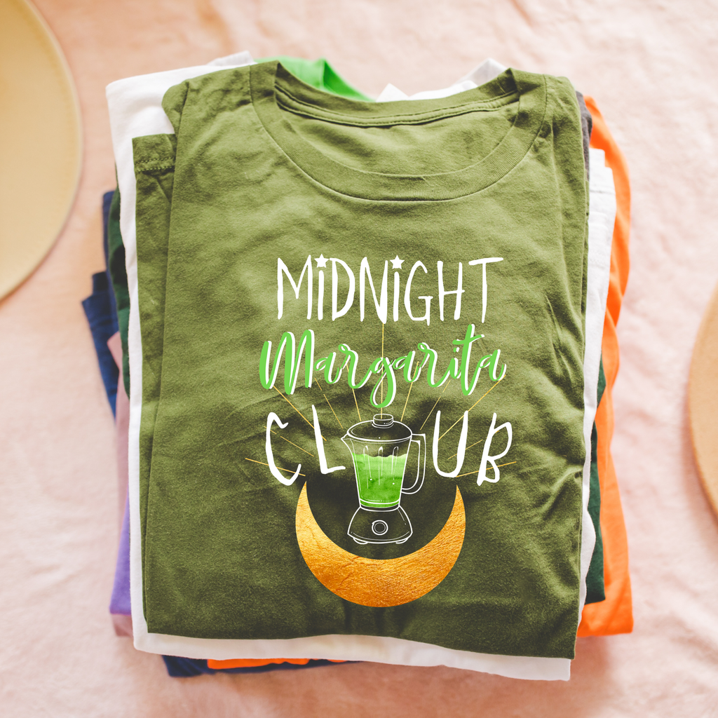 Midnight Margarita Club Tee | Witchy Graphic T-Shirt