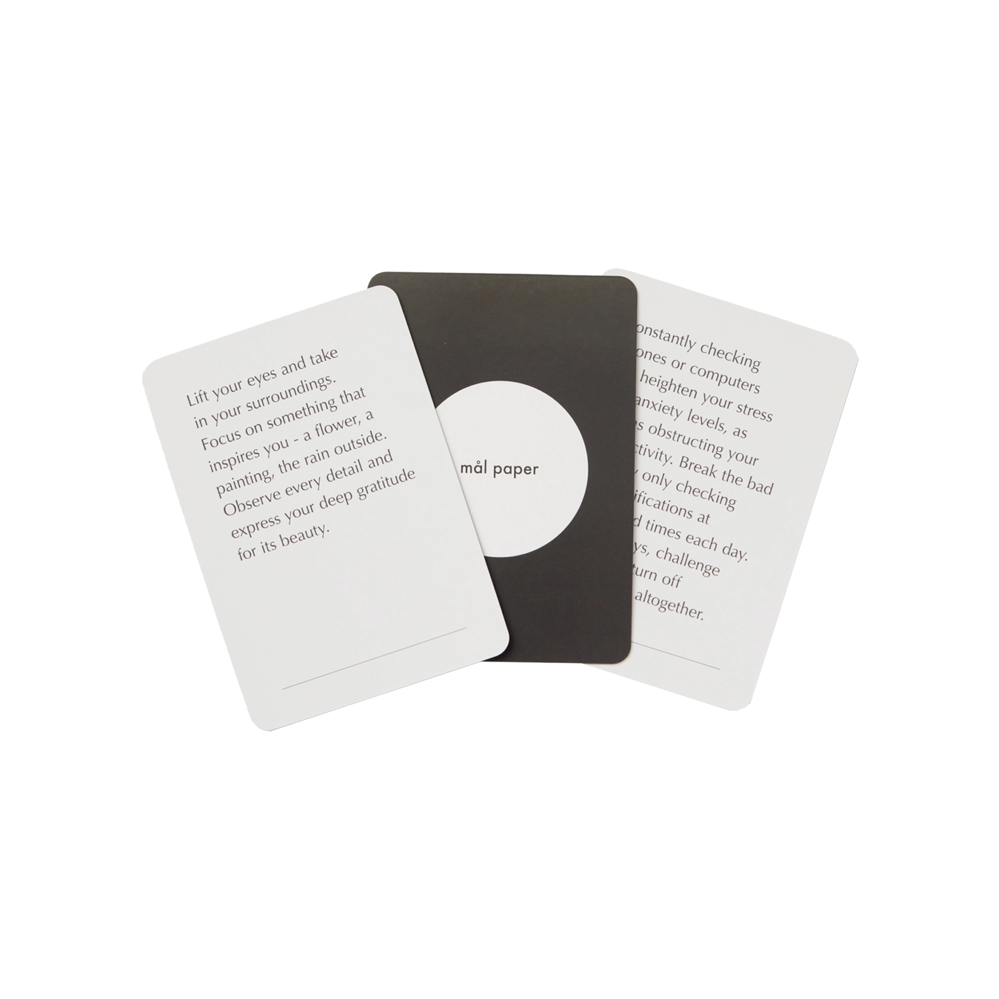 Mindfulness Meditation Card Deck