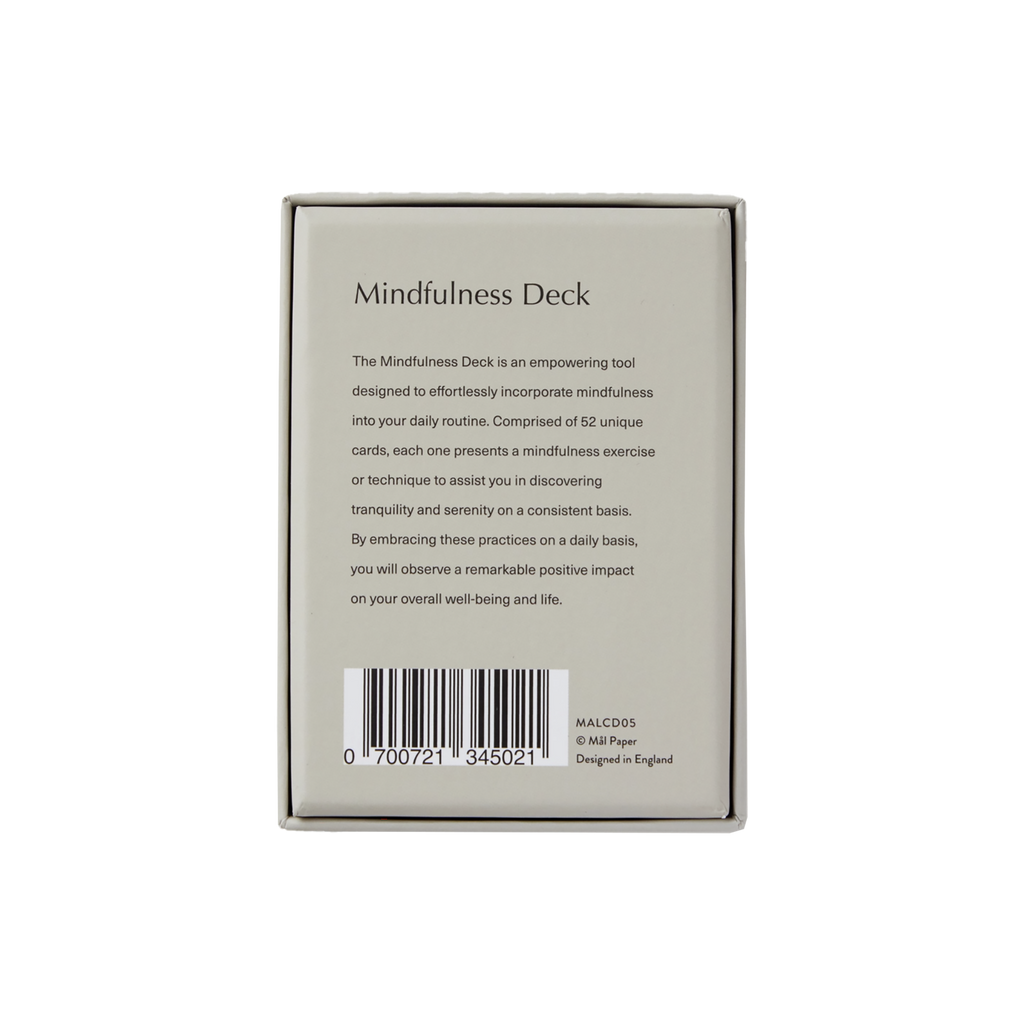 Mindfulness Meditation Card Deck
