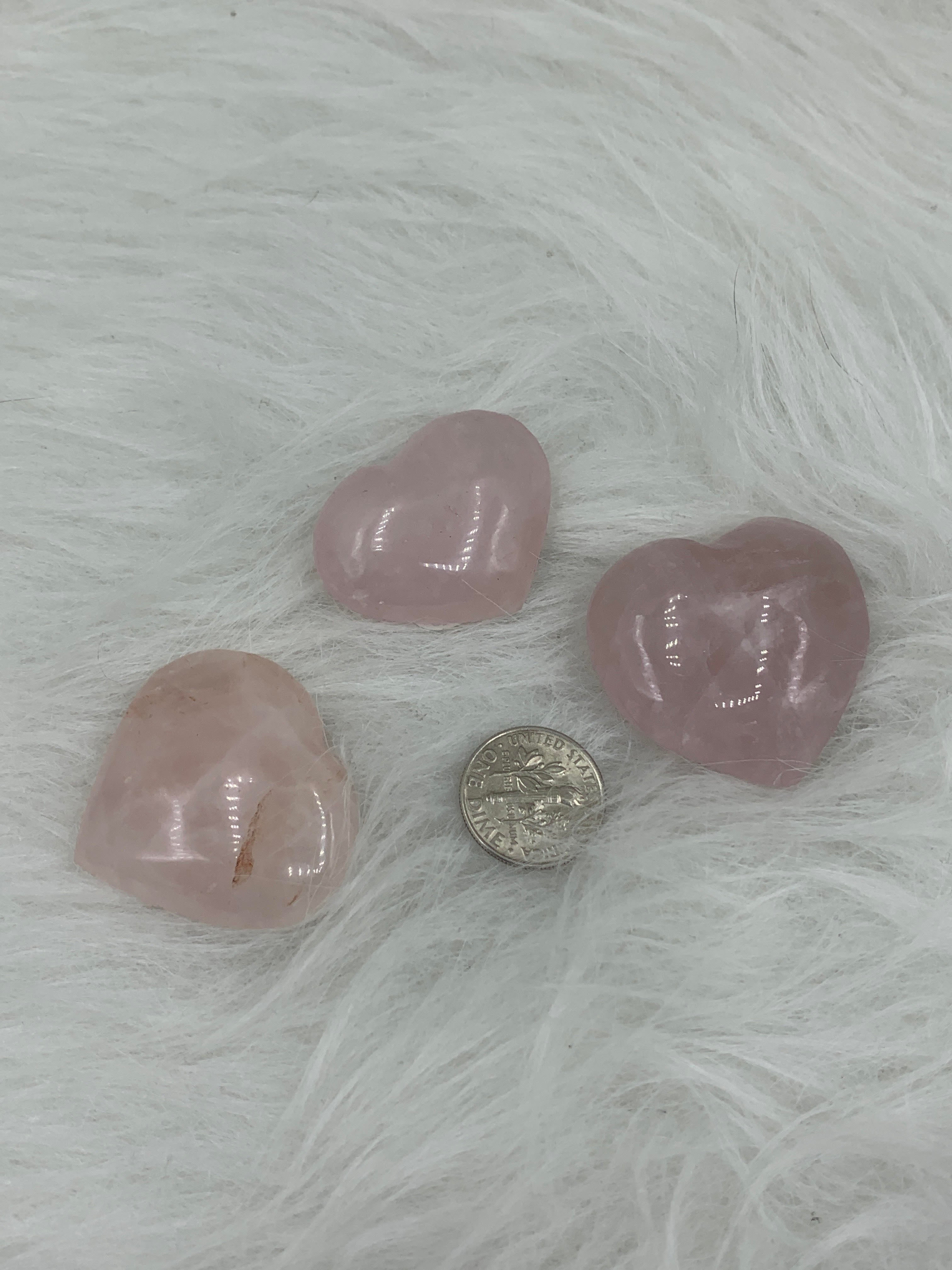 Rose Quartz Heart - Mini | Hearts | Wiccan Center
