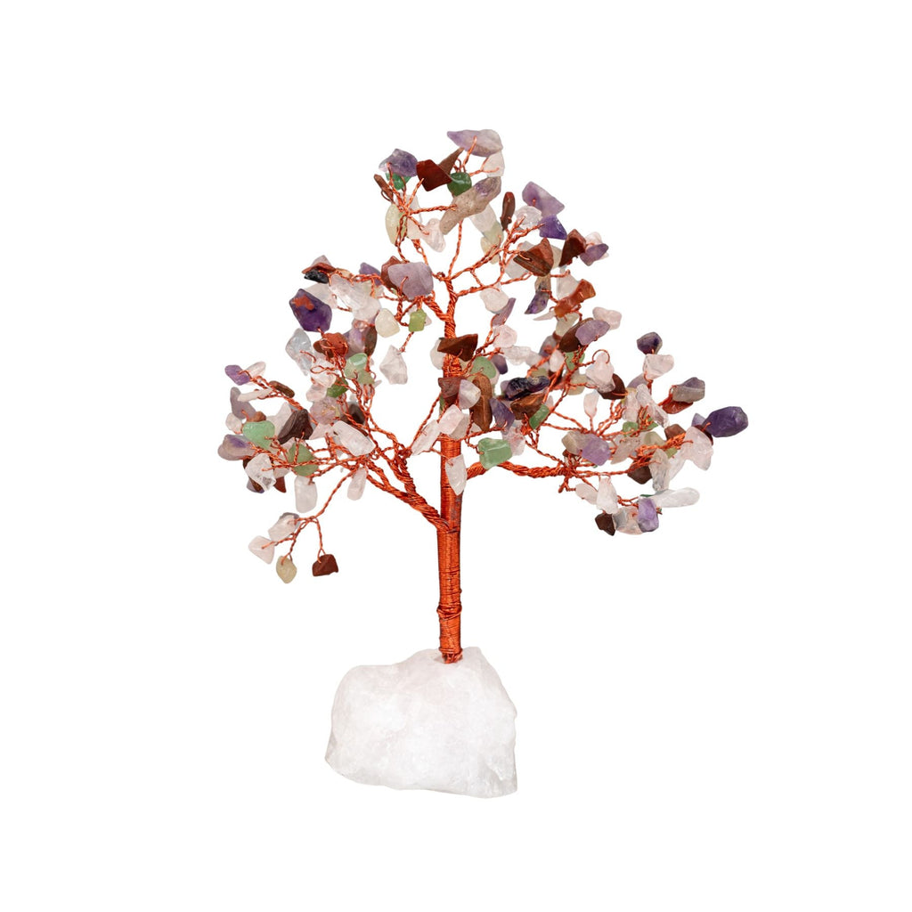 Mixed Gemstone Tree with Crystal Base | | Wiccan Center
