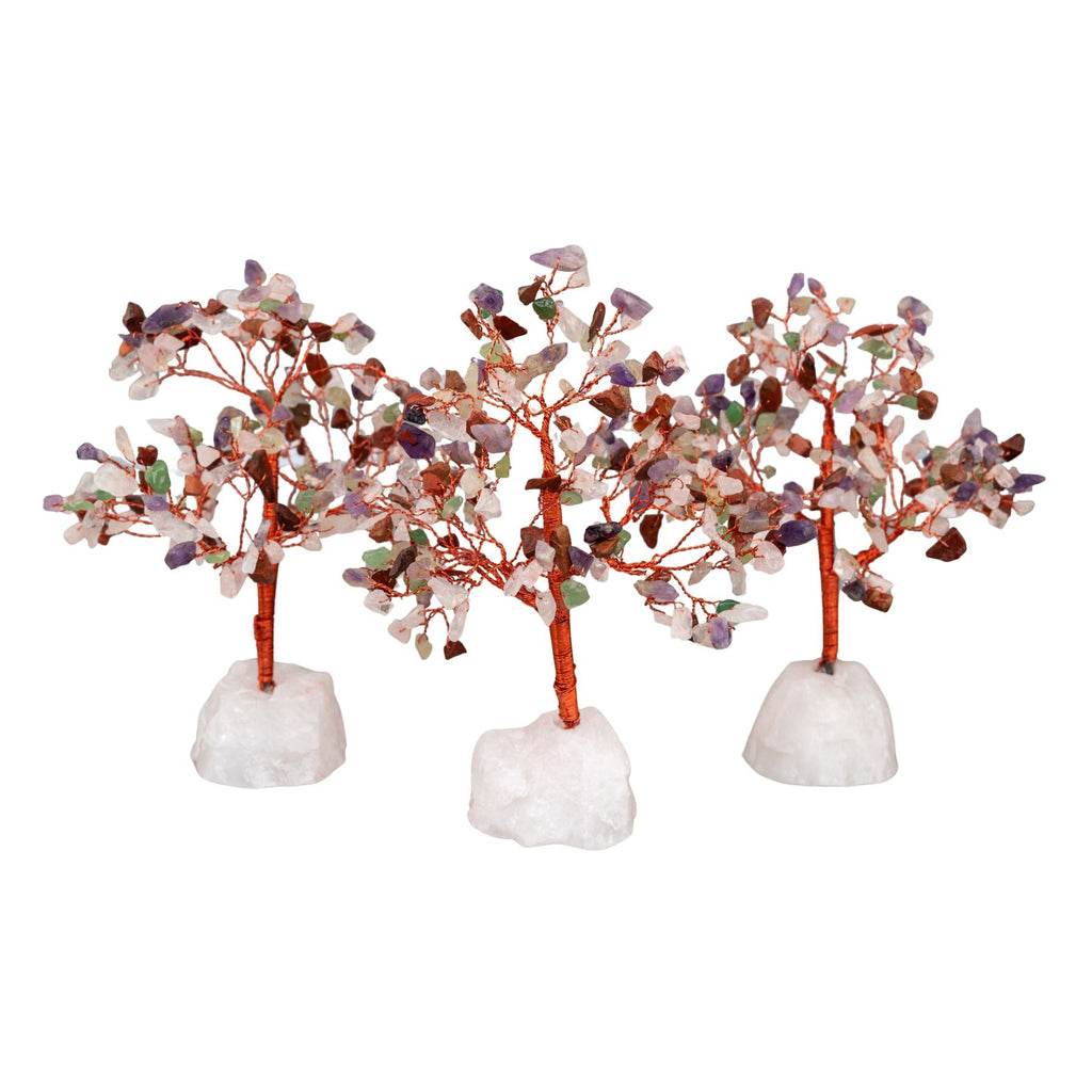 Mixed Gemstone Tree with Crystal Base | | Wiccan Center