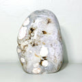 One-of-a-Kind Pink Amethyst Flower Agate Freeform – Blush Lavender Druzy, 3.5 lb
