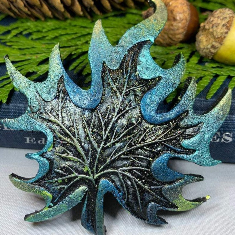 Autumn Delight Maple Leaf Pin | Brooch | Wiccan Center