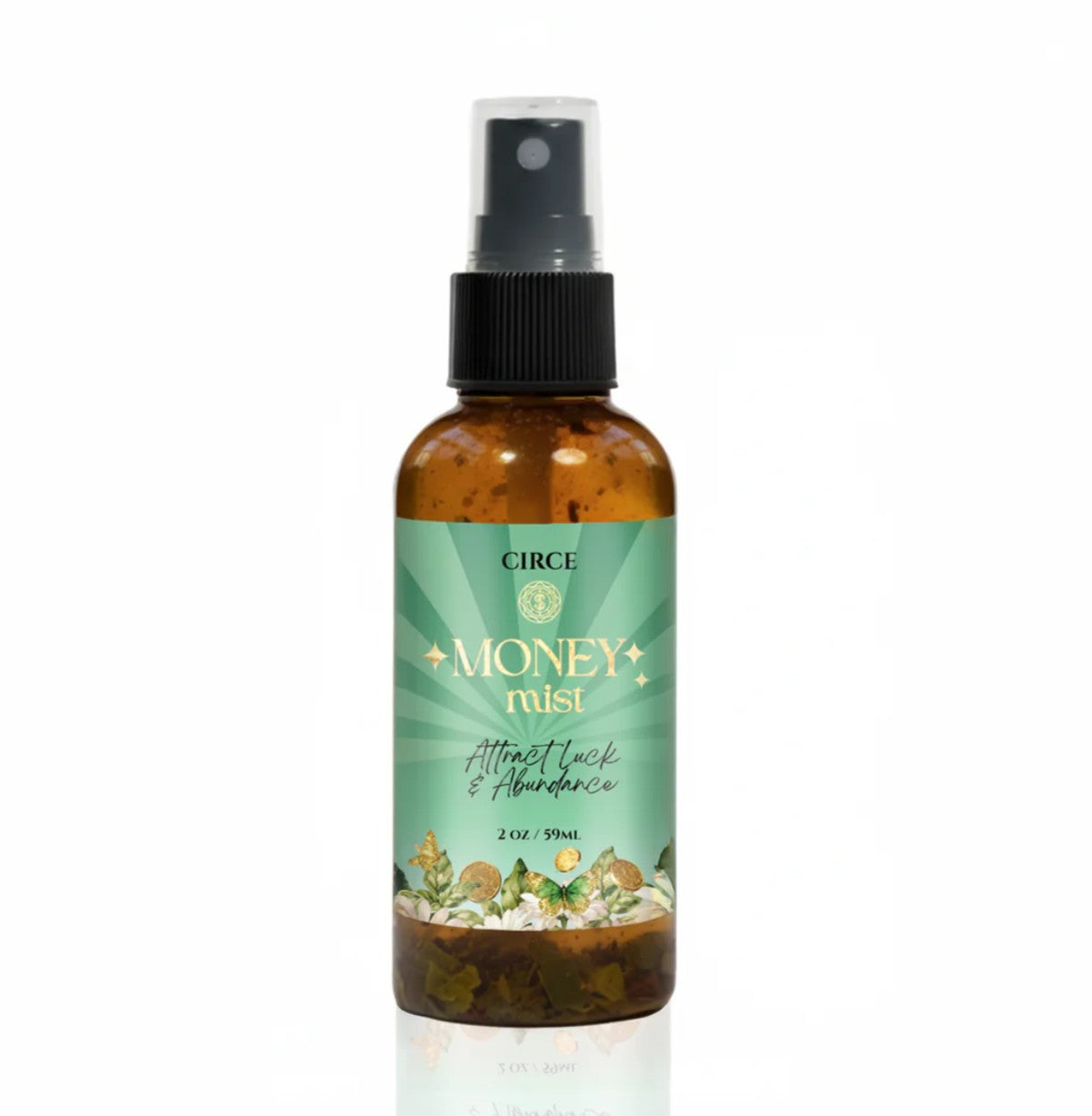Money Mist – 2 oz Abundance & Prosperity Spray | Bay Leaf & Cinnamon | | Wiccan Center