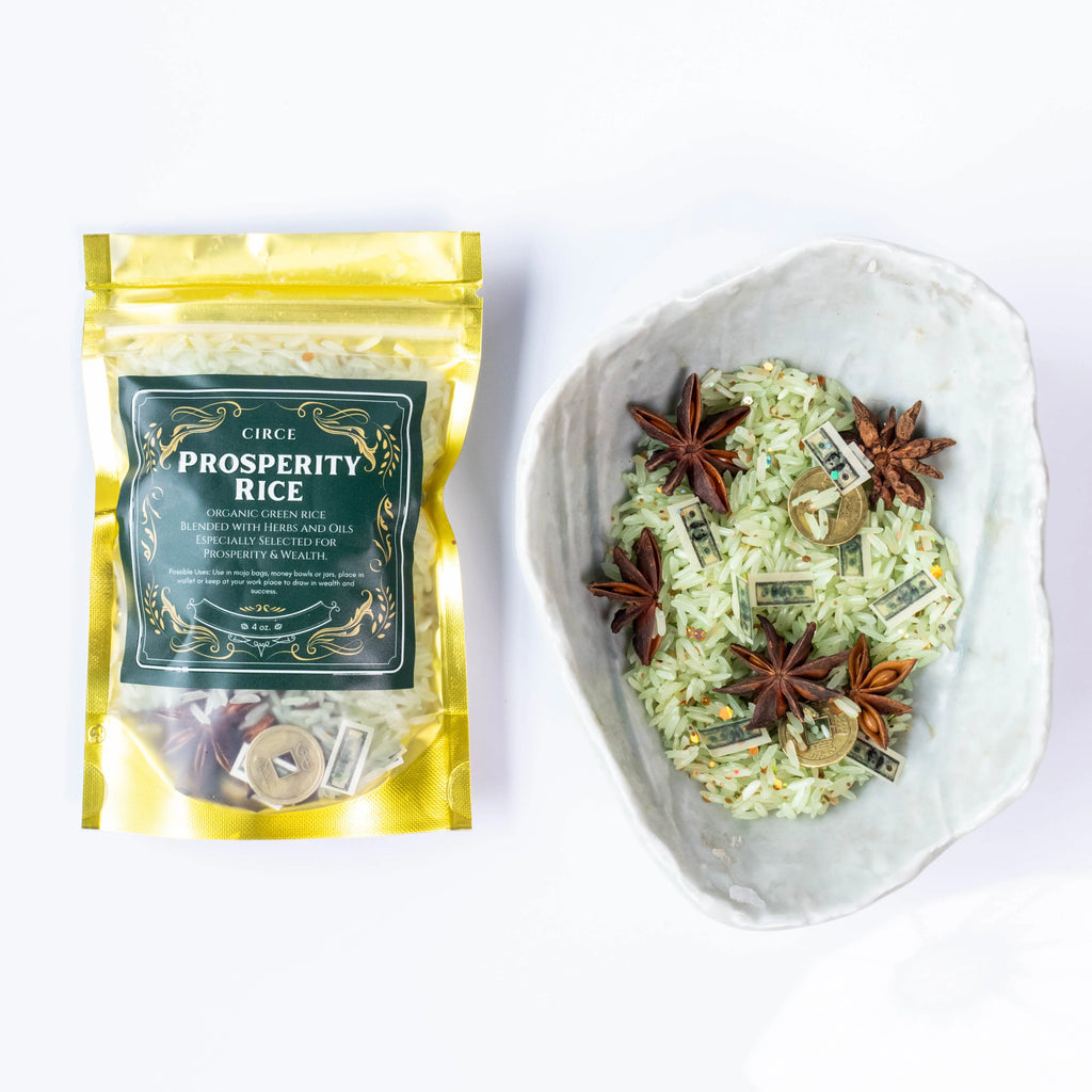 Prosperity Rice – 4 oz Money Altar & Mojo Bag Herb | | Wiccan Center