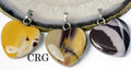 Mookaite Heart Pendant with Silver Plated Bail (1 To 1.5 Inches) (1 Piece)