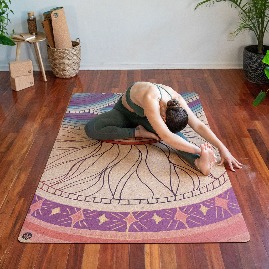Mountain Magic Nomad XL Cork Yoga Mat | Yoga & Pilates Mats | Wiccan Center