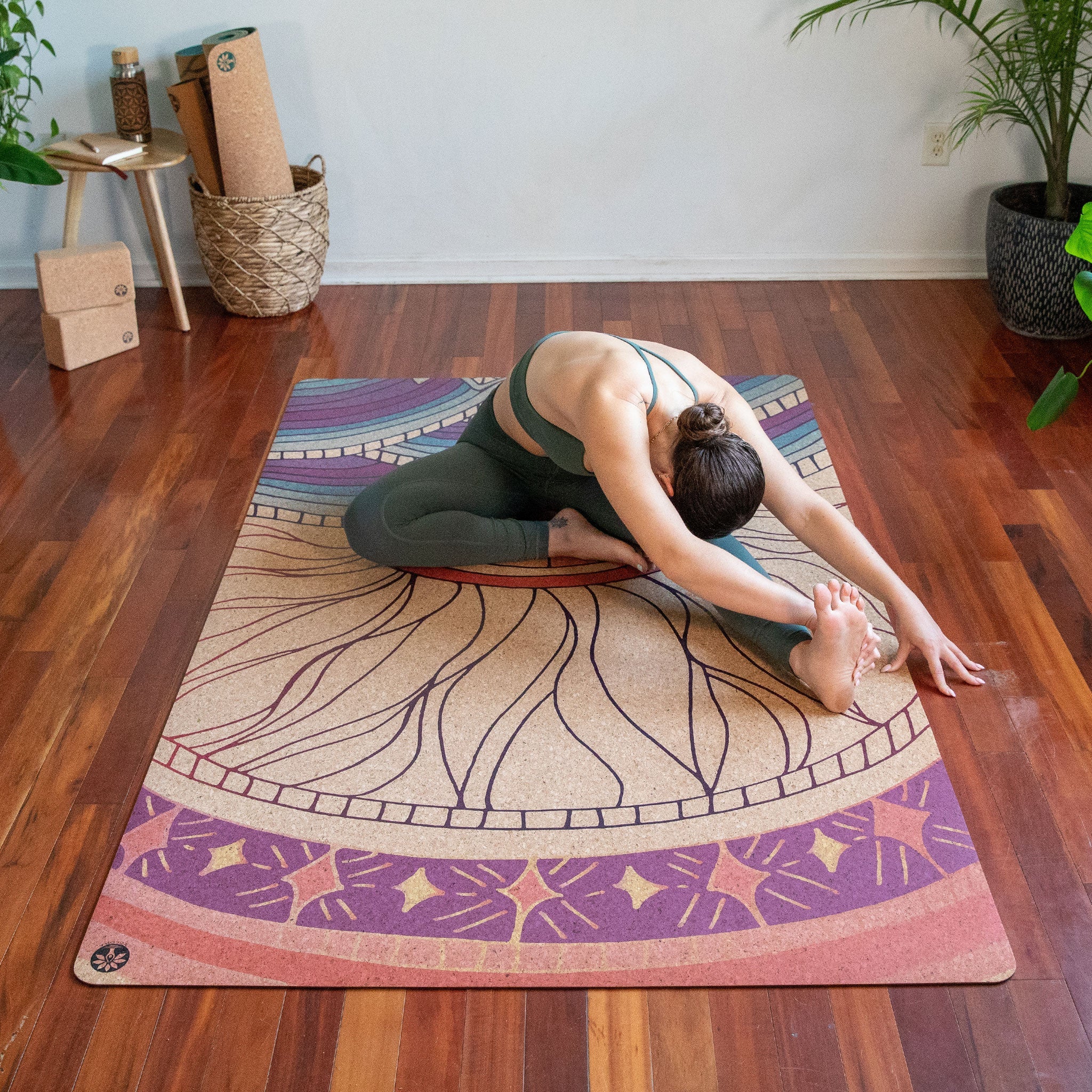Mountain Magic Nomad XL Cork Yoga Mat | Yoga & Pilates Mats | Wiccan Center