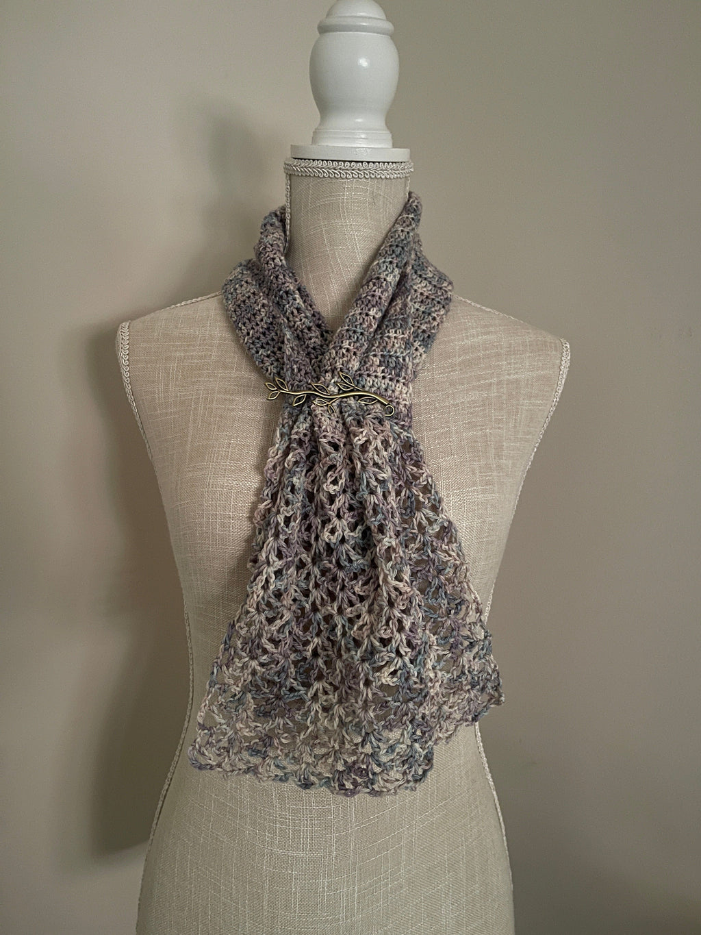 French Scarf Crochet Pattern | Needlecraft Patterns | Wiccan Center