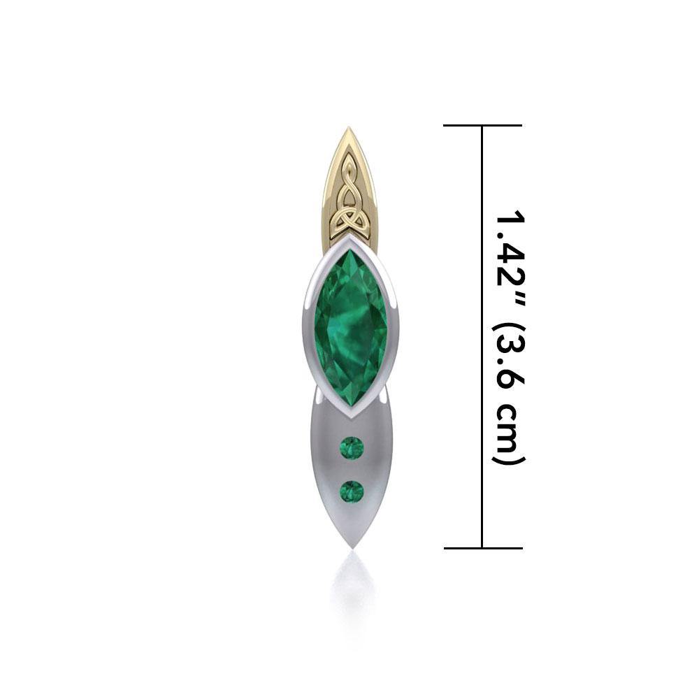 Celtic Knotwork Silver Pendant MPD700