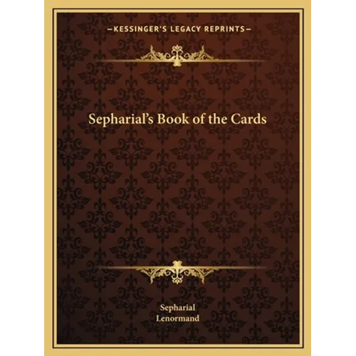 Sepharial's Book of the Cards - Paperback | Books | Wiccan Center