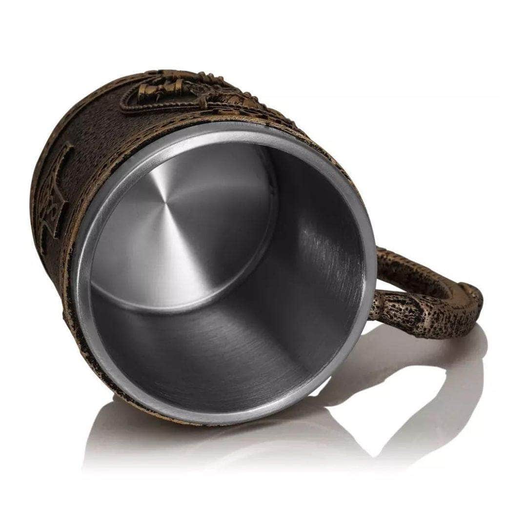 Viking Nordic Thor Stainless Steel Mug | Mugs | Wiccan Center