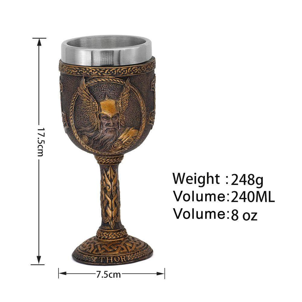 Viking Thor's Drinking Goblet | Mugs | Wiccan Center