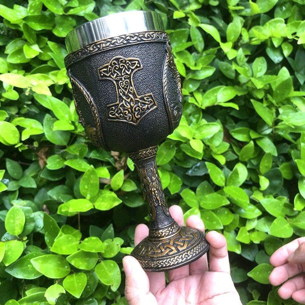 Viking Thor's Drinking Goblet | Mugs | Wiccan Center