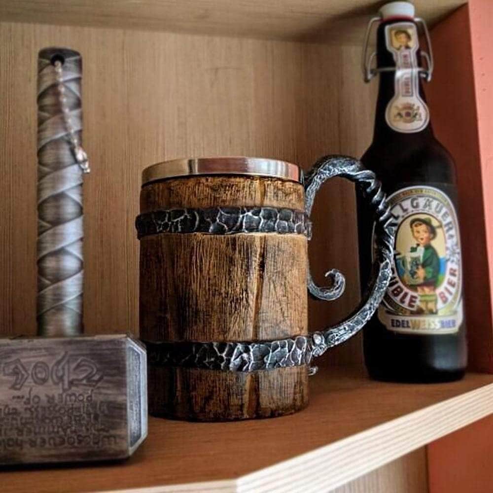 Ancient Treasures' Bold Viking Tankard | Mugs | Wiccan Center