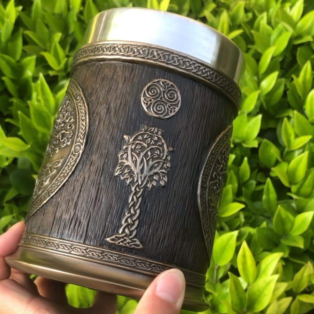 Viking Yggdrasil Tree of Life Tankard Mug | Mugs | Wiccan Center